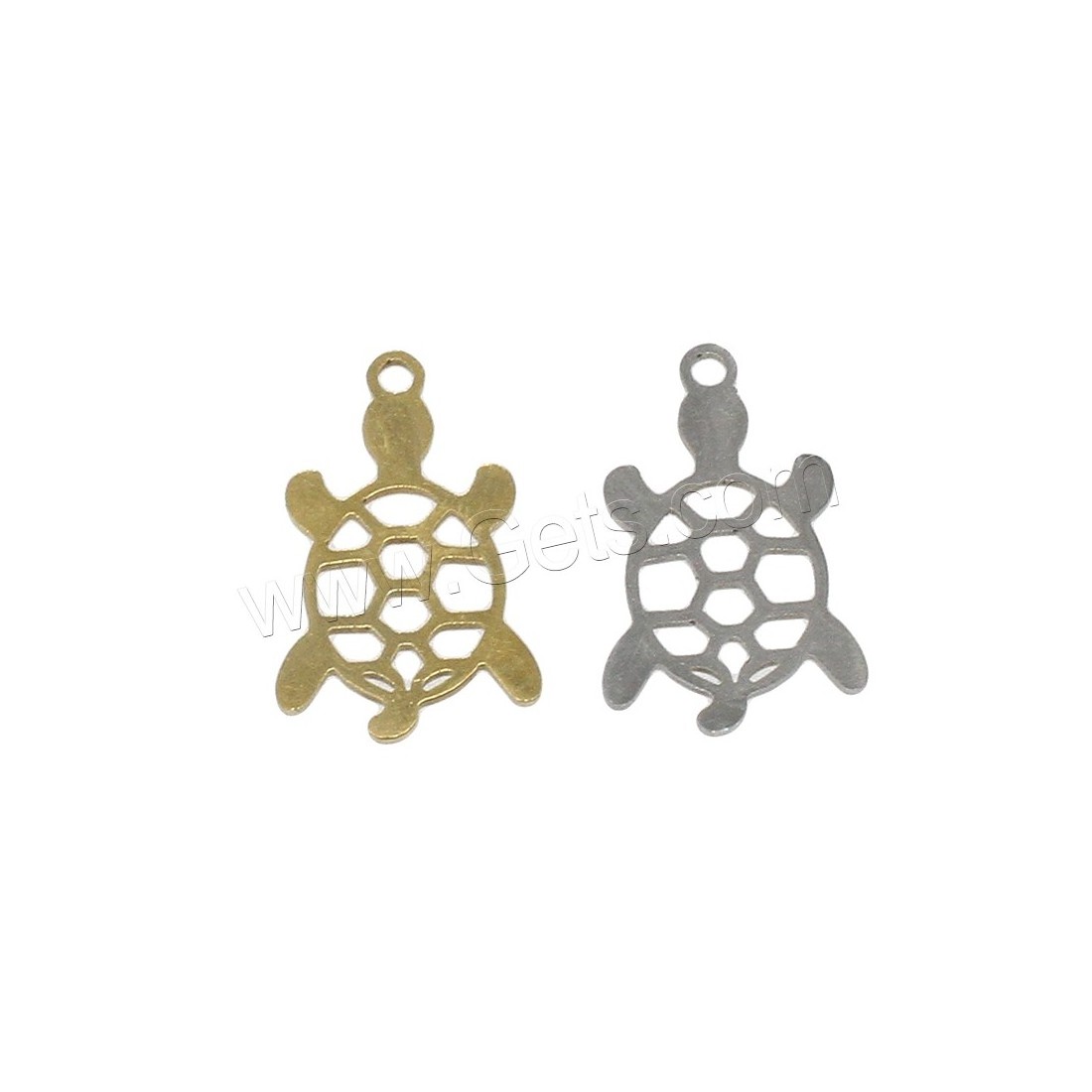 different color stainless steel animal turtle pendants charms cheaper price 1387204