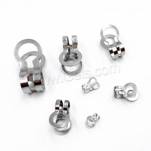 wholesale high quality DIY fashion jewelry findings Stainless Steel Ball Chain Connector original color 100PCs/Bag 1409911