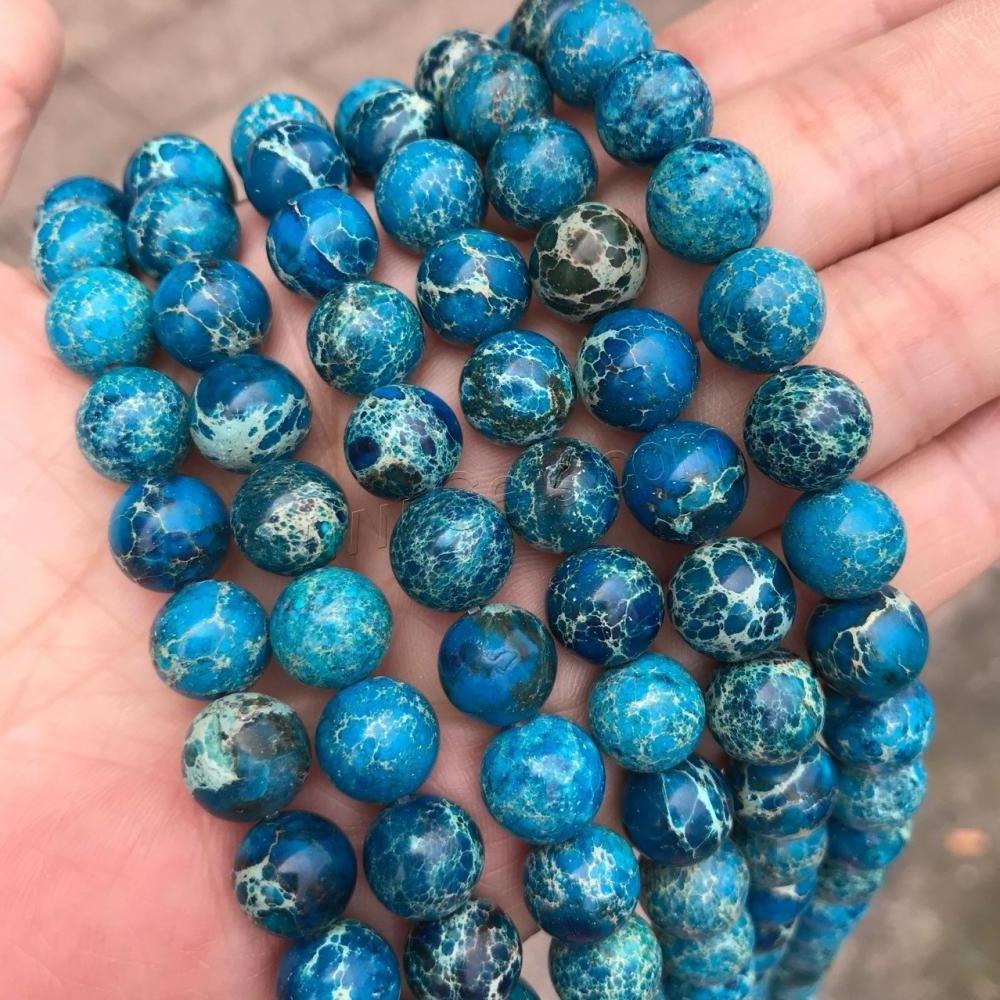 Loose Beads Round gemstone beads Stone For Jewelry Making Hole: 1mm 1368205