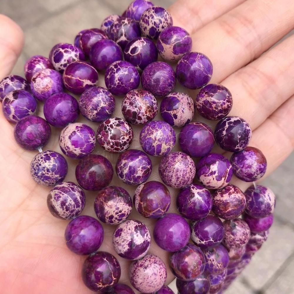 Loose Beads Round gemstone beads Stone For Jewelry Making Hole: 1mm 1368205