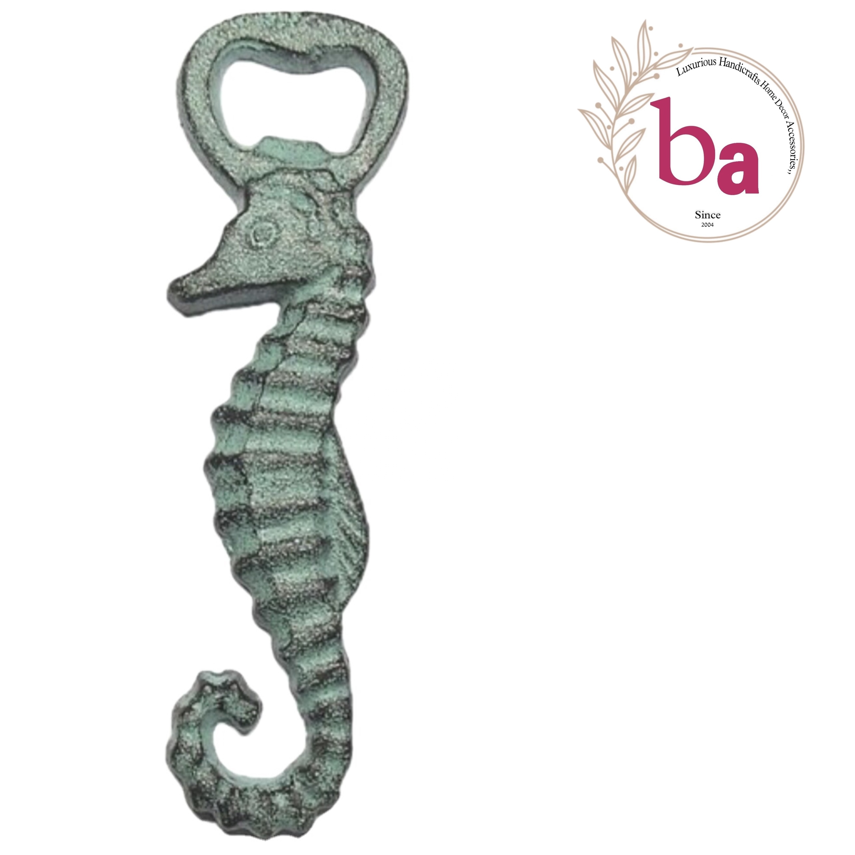 Casa Decor Sea Horse Cast Iron Bottle Opener