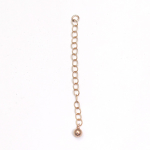 Beadsnice gold filled extender chain connector 50mm DIY jewelry making findings bracelet necklace ID 39991