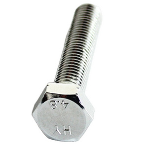 Stainless Steel SS304 Ss 316 Hex Bolts and Nuts Zinc Plated eye bolt with anchor small eye bolts