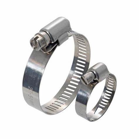 Stainless steel 304 metal mini german american type clamps clips stainless steel pipe hose clamp