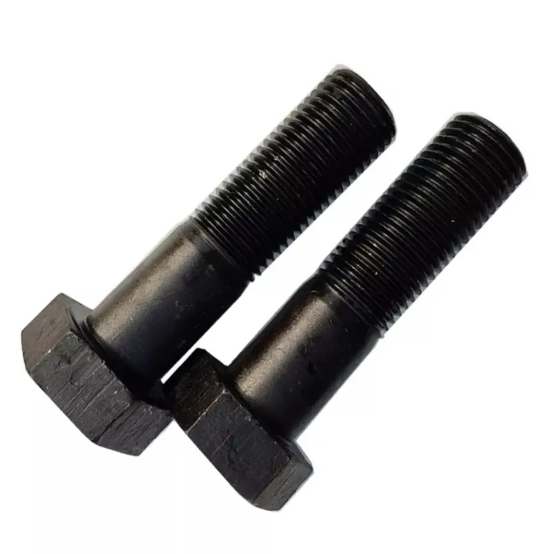 Factory DIN933/DIN931 grade 8.8 10.9 12.9 black oxidized  Hex Unf Hex Bolts/screws