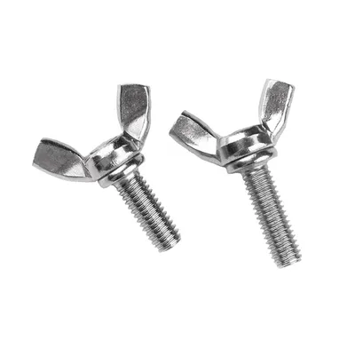 ANSI/ASME B 18.17 metric thread galvanized M4-M24   Gr4.8/8.8/10.9/12.9 carbon Steel Butterfly Bolt with wing nut