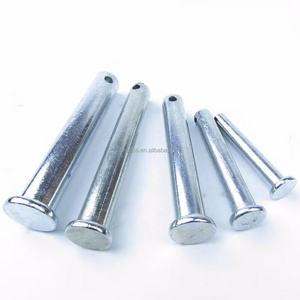 DIN 1444 GR10.9/GR8.8/GR12.9 +Zinc 20*152 Plate Flat head hole bolt cotter pin bolt/Clevis Pins with Head and hole