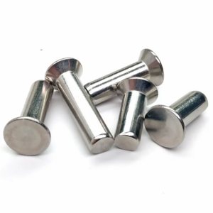 Stainless Steel SUS 304 316 316L A2 A4 70 80 Round Thin Mushroom CSK 1-8  Flat Countersunk Head Solid Rivet DIN 660 302 7338