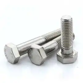 DIN933 DIN931 1.4410 Uns S32750  2507 S32760 stainless steel machine hex bolt nut and washer