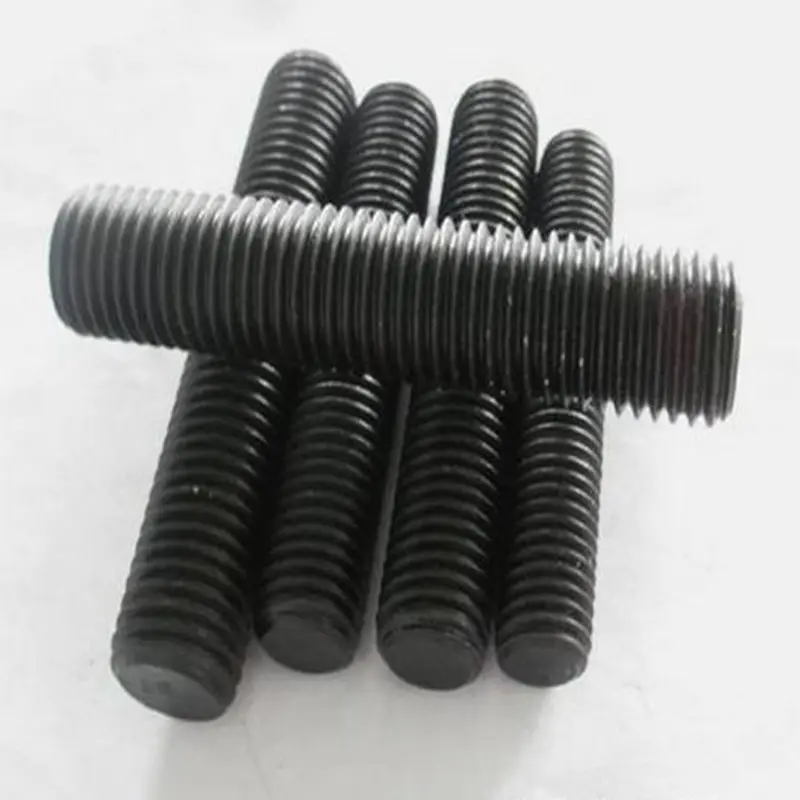 Factory price ASME SA540 grade B23 class 1 (4340) stud bolt with two heavy hex nuts custom made bolts