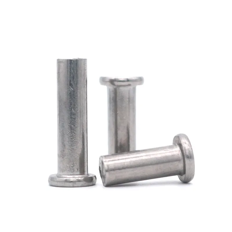 Stainless Steel SUS 304 316 316L A2 A4 70 80 Round Thin Mushroom CSK 1-8  Flat Countersunk Head Solid Rivet DIN 660 302 7338