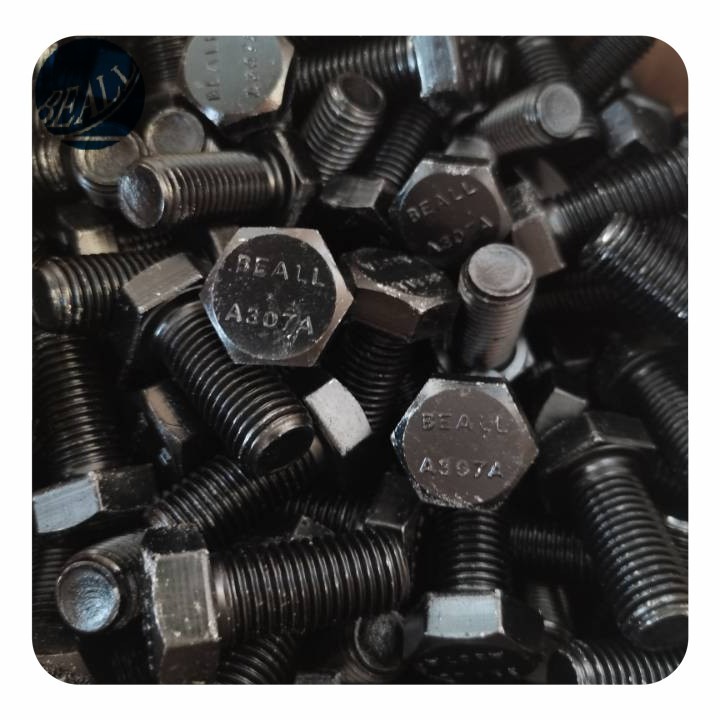 Wholesale High Quality ASME 18.2 DIN 6914 ISO 4014  8.8 10.9 12.9 Grade HDGl Black Oxide Zinc Hex Bolts Screws And Nuts Washer