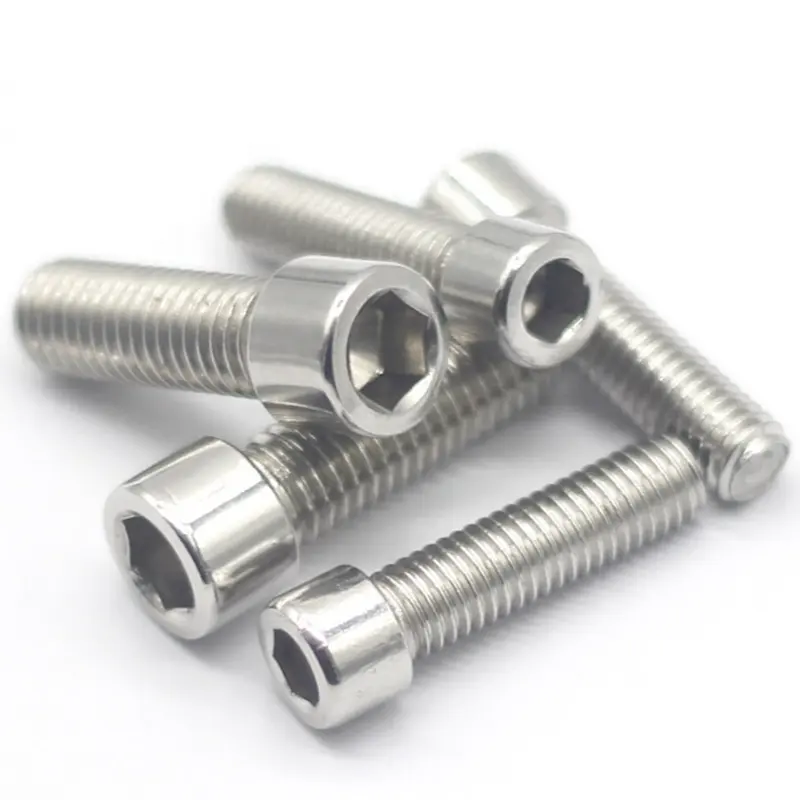 Chinese Manufacturer Alloy Steel Hastelloy C276 2.4819 Uns N 10276  DIN 912 M14 x 45mm Full Thread Cap Head Screws (DIN 912)