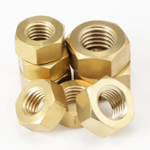 ANSI B18.2.2 DIN934  ISO 4032 m1-m160  brass carbon steel yellow zinc plated H59 H62 copper brass hex nut