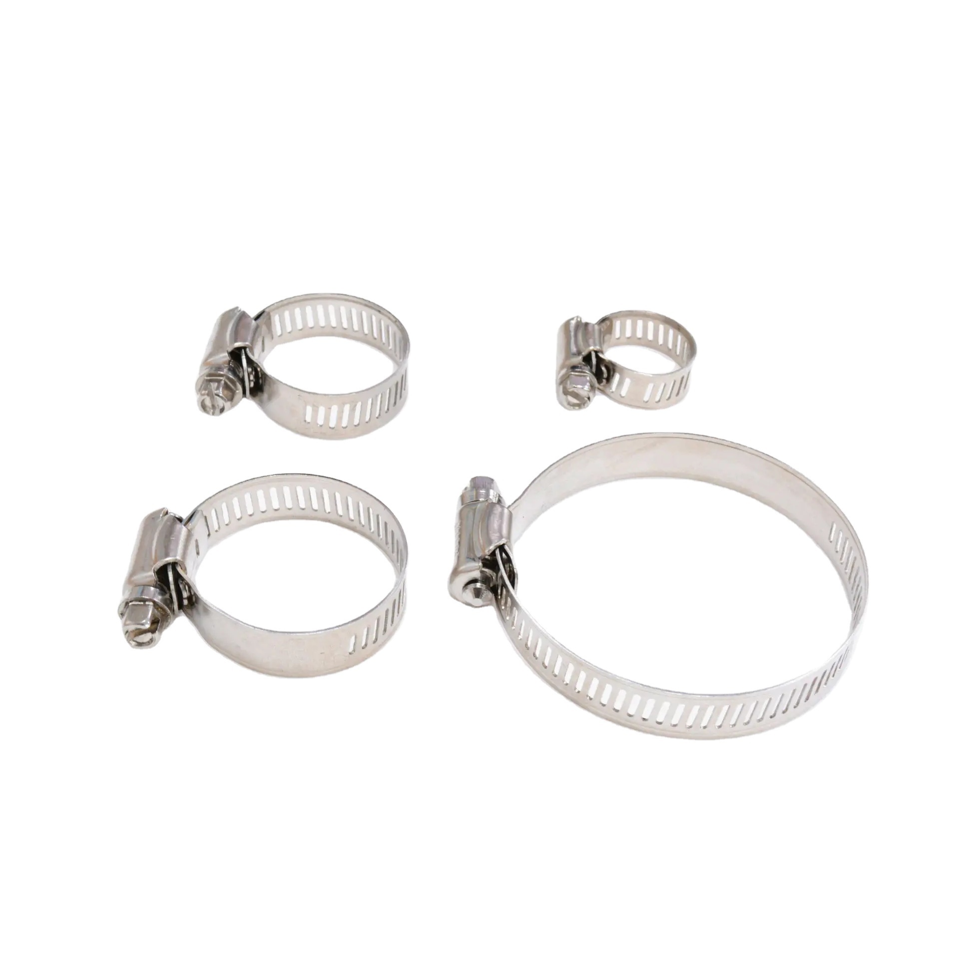 All Stainless Steel Hose Clamp, 1/2