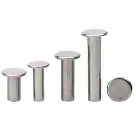 Stainless Steel SUS 304 316 316L A2 A4 70 80 Round Thin Mushroom CSK 1-8  Flat Countersunk Head Solid Rivet DIN 660 302 7338