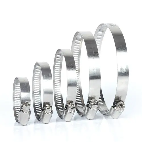 All Stainless Steel Hose Clamp, 1/2