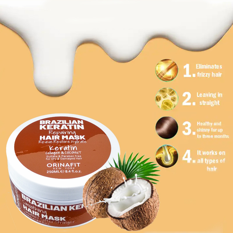 Hair Mask Deep Conditioning Repairing Nourishing Cleansing Moisturize Protein Repair Collagen Hair Mask