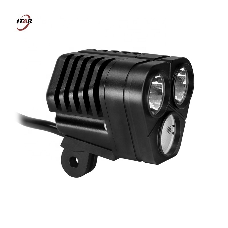 CREE 30W XM-L2 3000 Lumens LED best aluminum bike front head Light bicycle led light headlamp with Go pro mount bracket