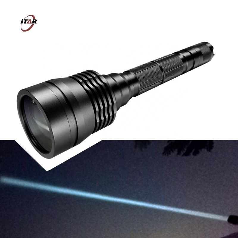 OEM ODM Linternas Lanterna 3Km Long Range 15W  Lazer Narrow Beam Rechargeable  Flash Light Strong Lep Torches Flashlight