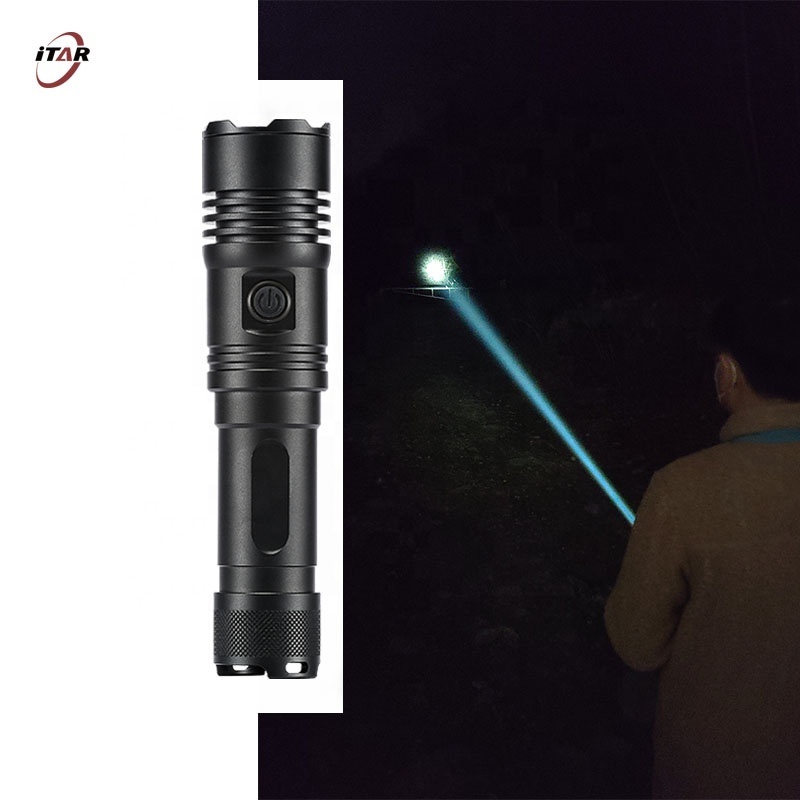 Oem Lanterna Linternas Narrow White lazer 1300m Long Range Recargable El Feneri  Flash Light Rechargeable Lep Torches Flashlight