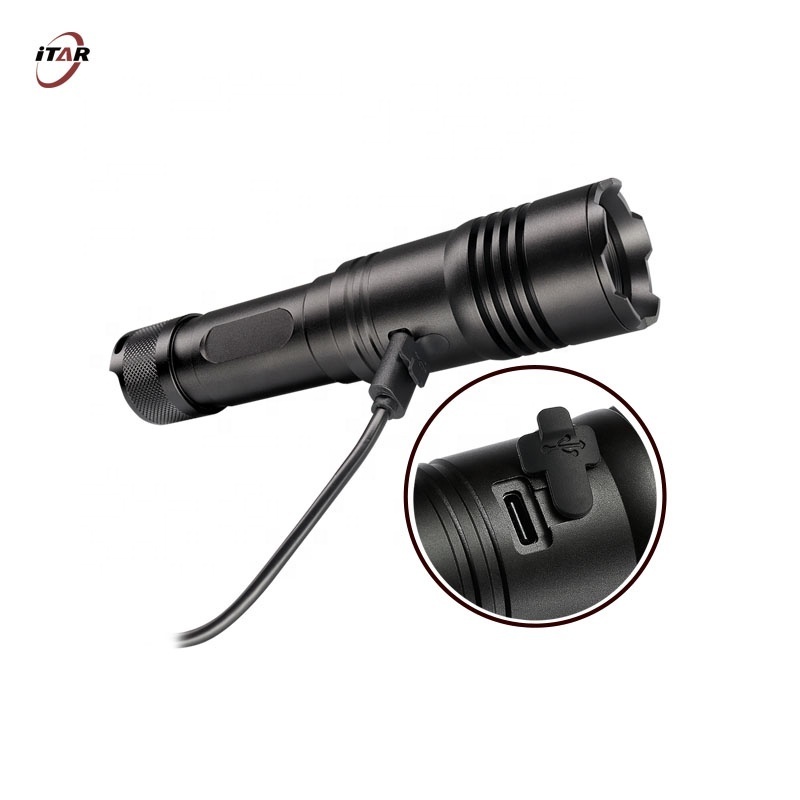 Oem Lanterna Linternas Narrow White lazer 1300m Long Range Recargable El Feneri  Flash Light Rechargeable Lep Torches Flashlight