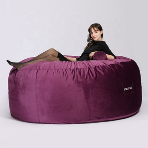 FOAM SAC Oem factory purple manufacturer foam big lots beanbag bean bag chair large