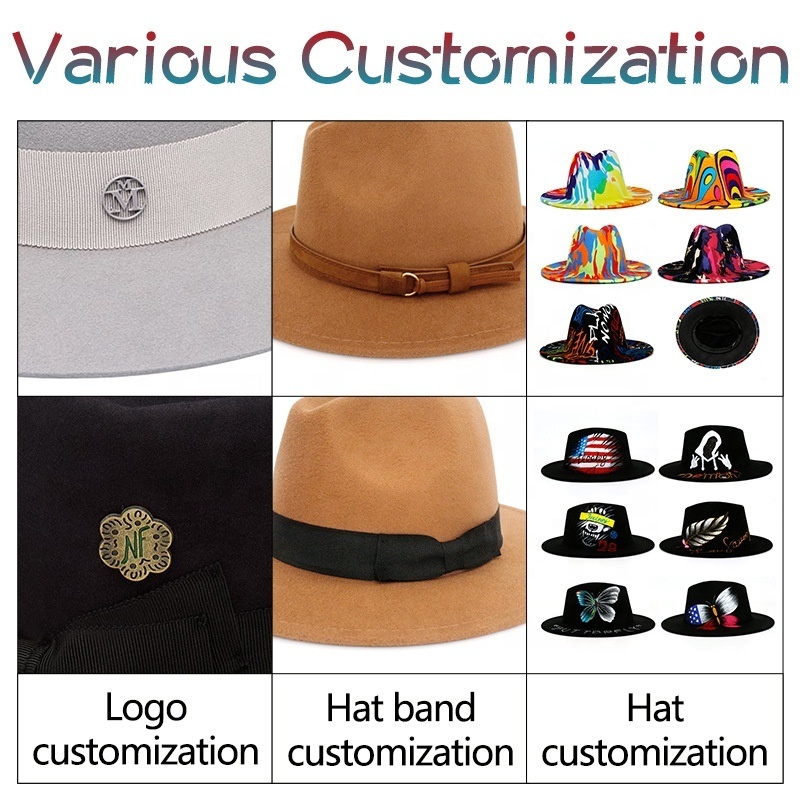 Spring and Autumn small brim Jazz Hat men's fashion all-matching British style hip hop fedora hats men