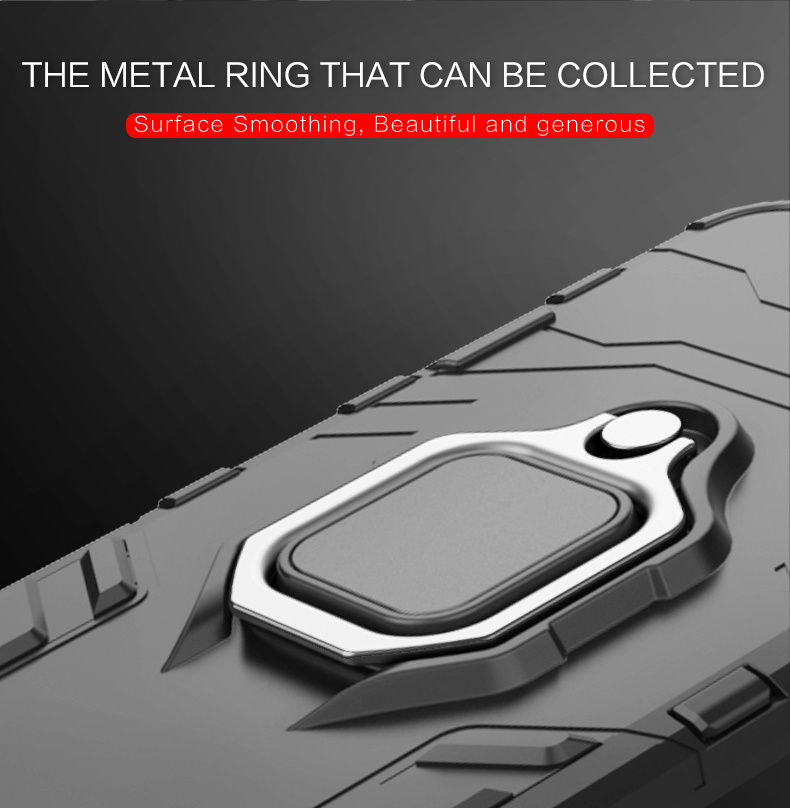 Newest metal finger ring stand magnetic tpu pc back case for oppo realme 5 6 7 pro xt x50 5g phone case