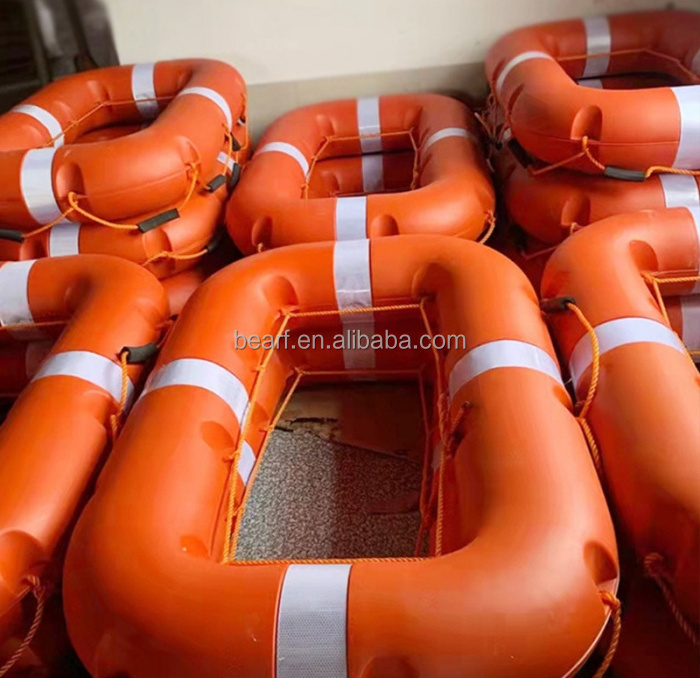 life saving rescue floating float raft 8 16 person polystyrene closed-cell foam for marine ship vessel boat yacht