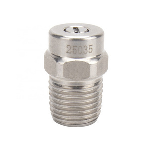 High Pressure Washer Hydro Jet Spray Nozzle Tip Professional Power Washer Stainless Steel Thread Nozzle 1/4" 1/8"