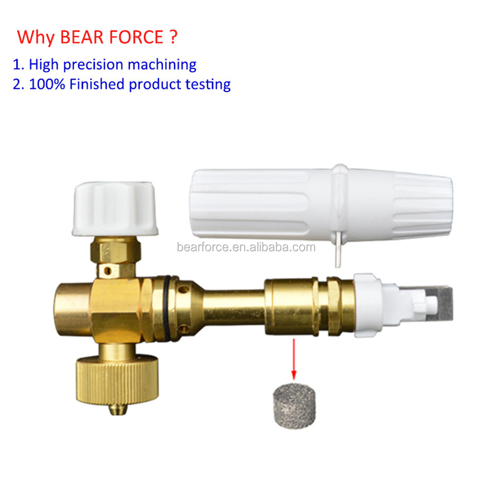 Pressure Washer Foam Cannon High Pressure Soap Foamer Car Washer Foam Generator Snow Foam Lance with 1/4 Quick Plug