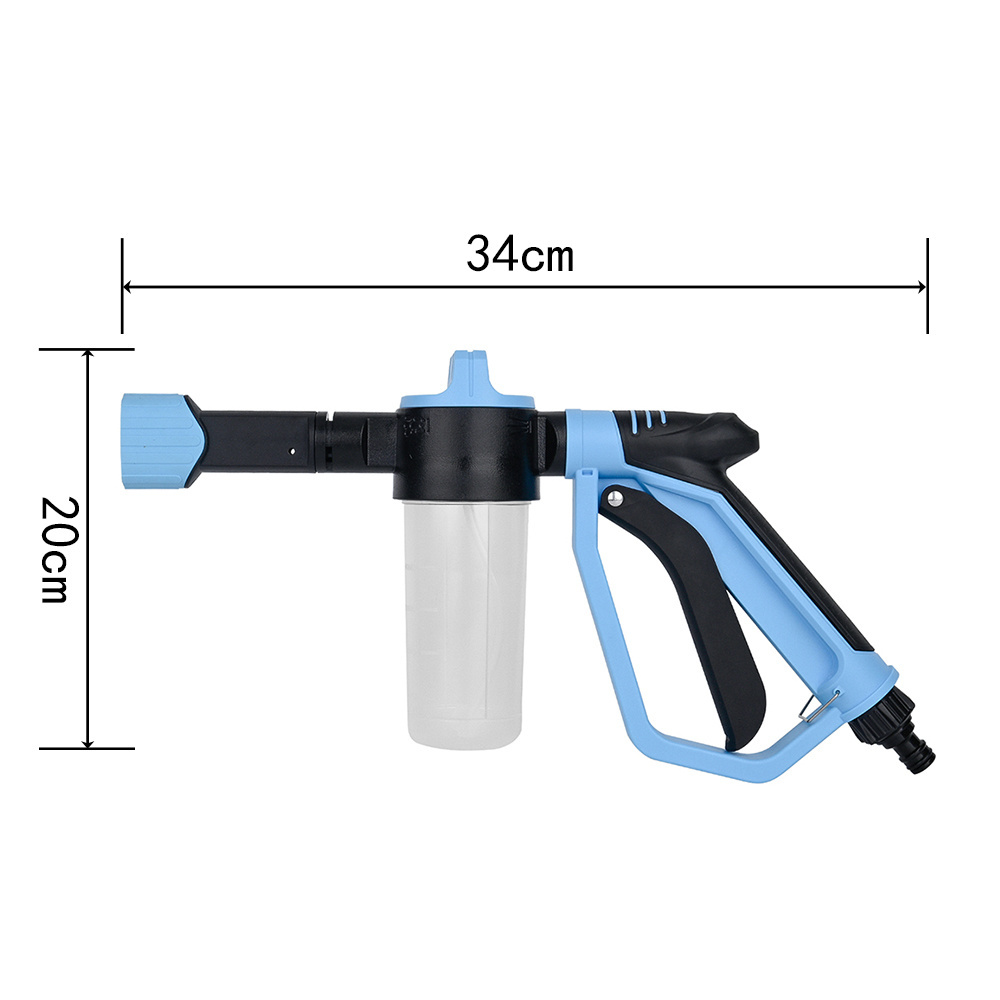 Car Wash Garden Hose Foam Gun Low Pressure Water Foam Gun Foam Nozzle  Soap Gun