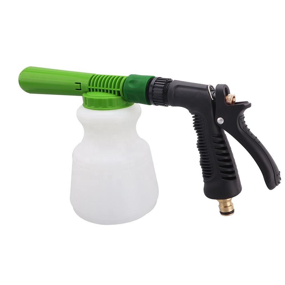 Car Wash Garden Hose Low Pressure Water Foam Gun Foam Nozzle DIY Car Snow Foam Soap Gun Wash Lance