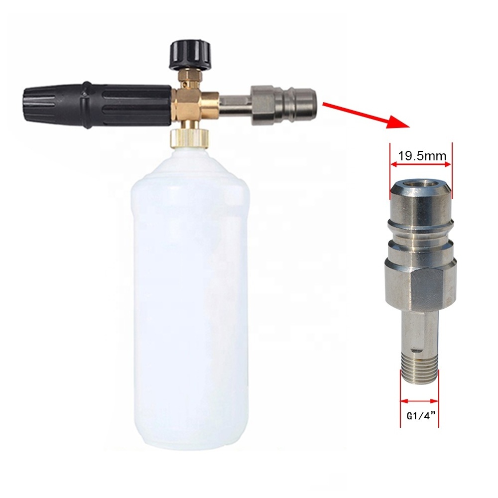 Professional Pressure Washer Foam Gun Kit Water Spray Gun Snow Foam Lance Foam Cannon Kit with PA Quick Connector