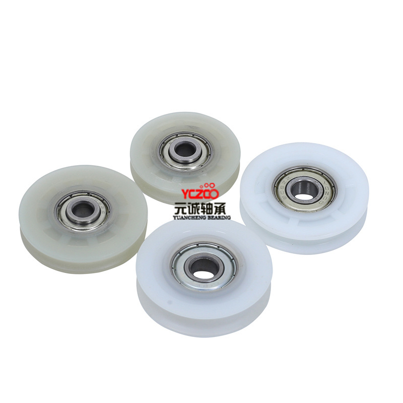 wardrobe cabinet  roller plastic  wheel  for heavy sliding  door