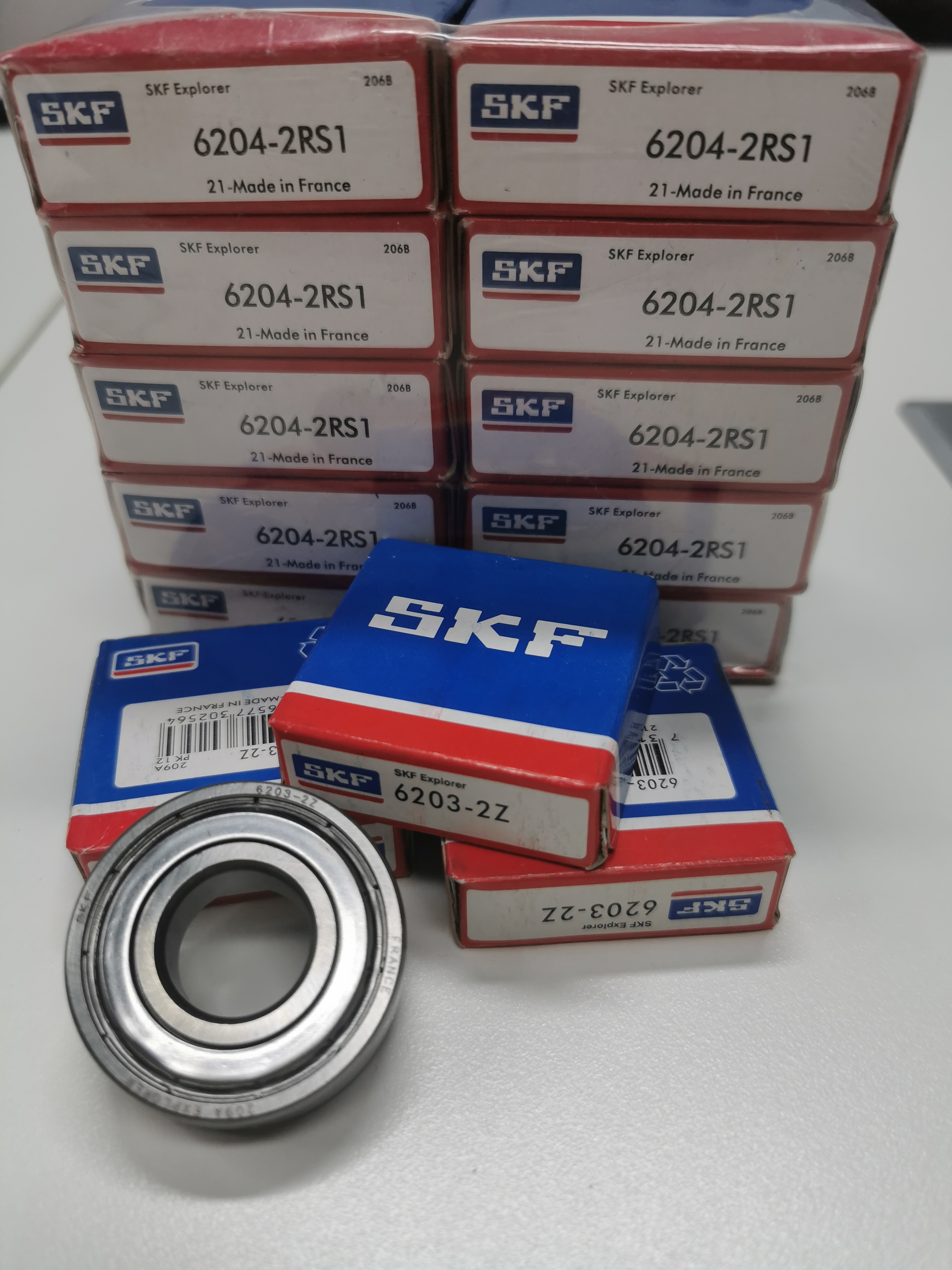 Deep Groove Ball Bearings 608 6203 6204 6305 6304 6306 6205 ZZ 2RS, Skf Ball Bearing High Quality Original Machinery SE P4 Gcr15