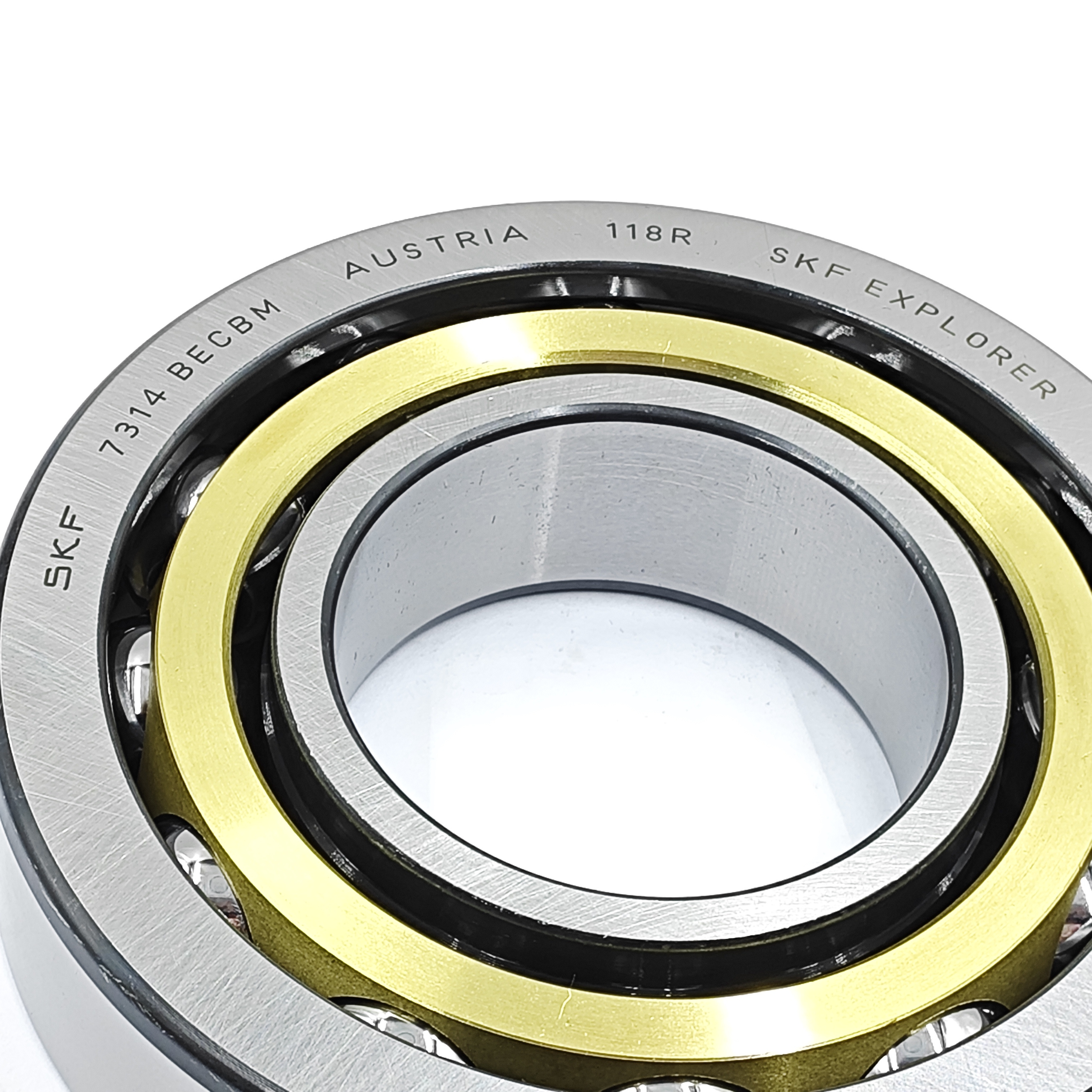 SKF High Temperature And High Precision Angular Contact Ball Bearing 7314 Machine tool spindle BECBM For Machine Tool Spindle