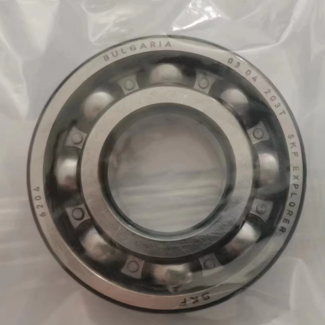 Miniature Deep Groove Ball Bearing SKF 6204 for Engineering Machinery Fingerboard Wheels