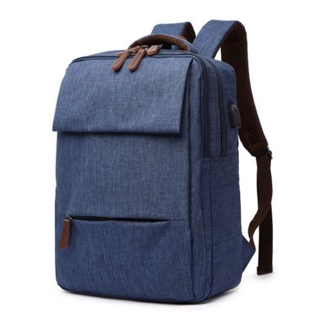 Polyester wholesale custom private label laptop business  backpack