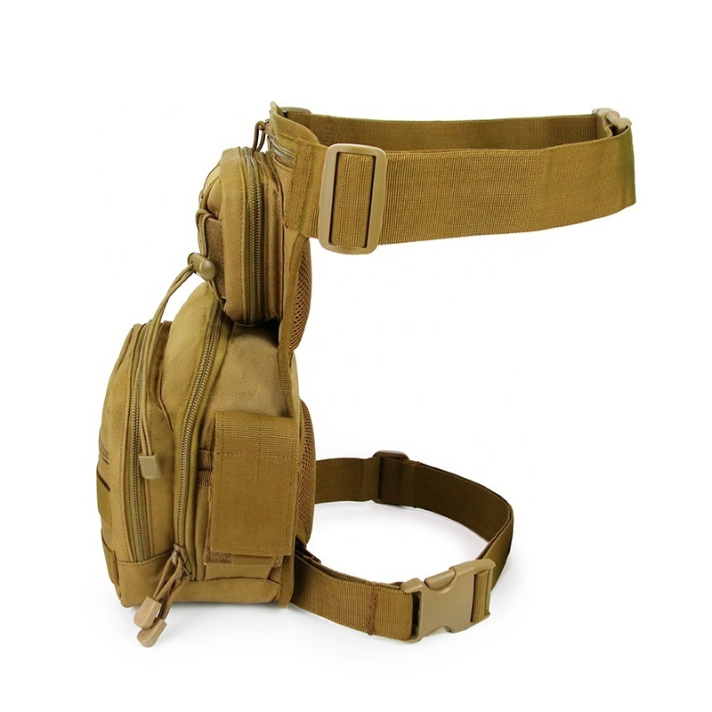 Outdoor Waterproof Thigh Drop leg waist bag Camouflage Waist Belt Hip Motorcycle Tactical Thigh Leg Bag