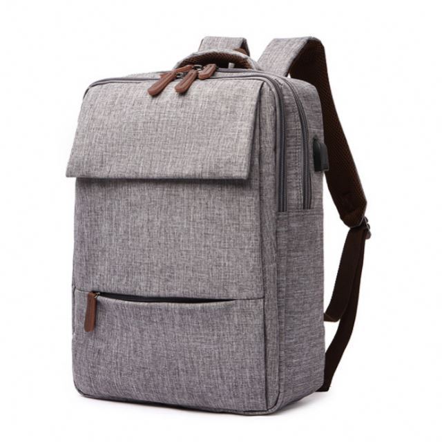 Polyester wholesale custom private label laptop business  backpack