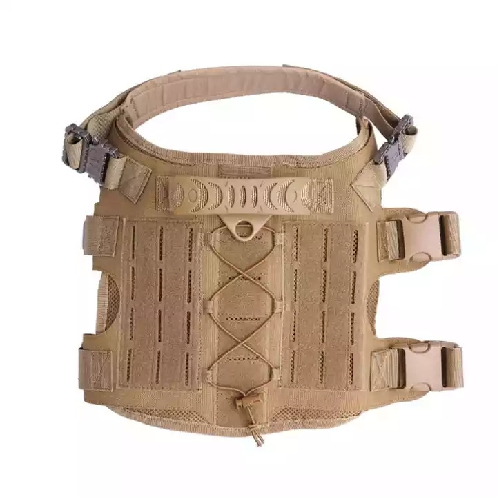 Wholesale Pet dog trainer vest molle Large Size tactical Training Harness cooling vest for dogs