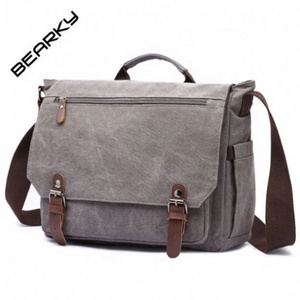 Promotional Men's Messenger Shoulder Bag Messenger Bag Laptop Waist Tool Bag