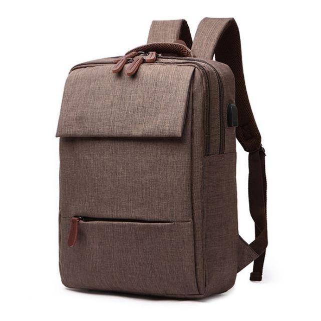 Polyester wholesale custom private label laptop business  backpack