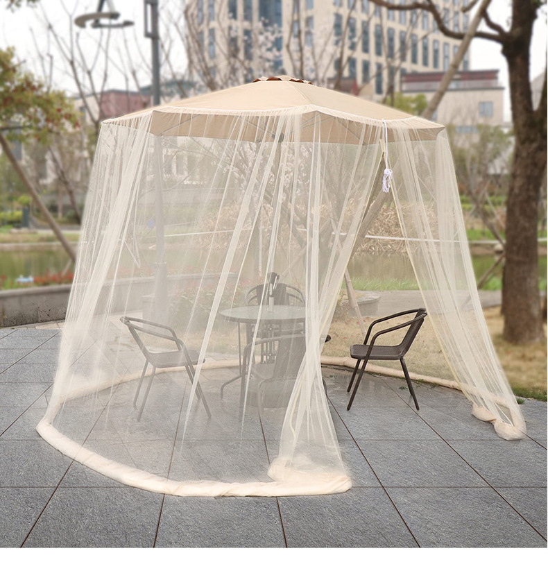 Top Seller Umbrella Mosquito Net Princess Production of King Double Bed Canopy Dome Round Mosquito Net for Outdoor