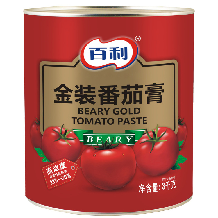 Canned Tomato Paste Bulk Tomato Paste 3KG Pure Tomato Sauce