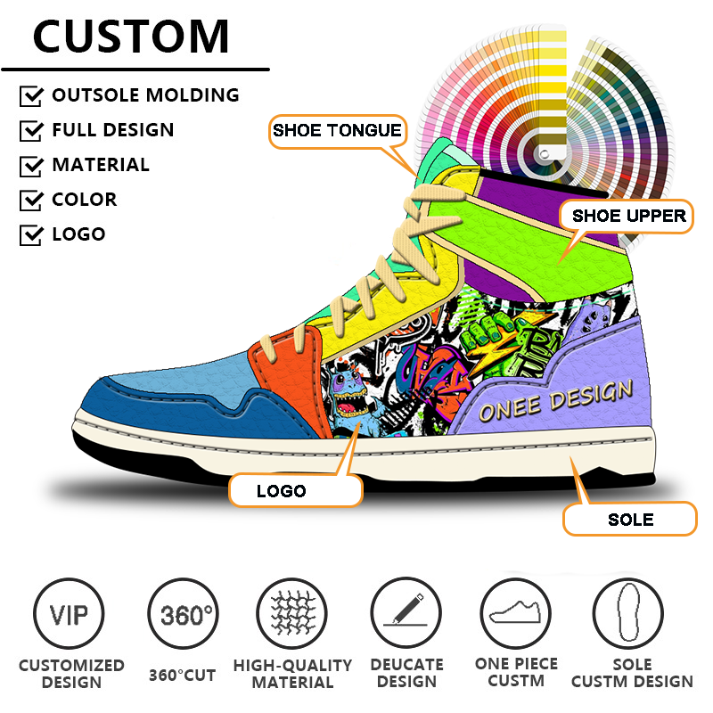 Custom SB OEM/ODM High Quality Genuine Leather Factory Wholesale Logo Customization Men's Fashion Casual Sneakers Board Shoes