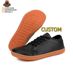 Barefoot Wide Toe Box Shoes Zero Drop Walking Sneakers Non Slip Minimalist Barefoot Shoes custom shoes men manufacturers