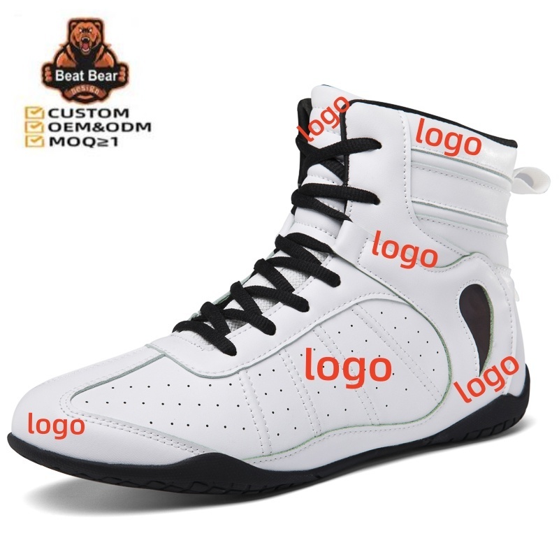 Accept small orders Custom Logo Women Baby Day Key Mixing Wrestling Boots Men Boxing Shoe For Manufacturers